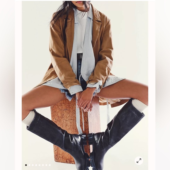 Free People Shoes - Free People Brooks Black Tall Boots